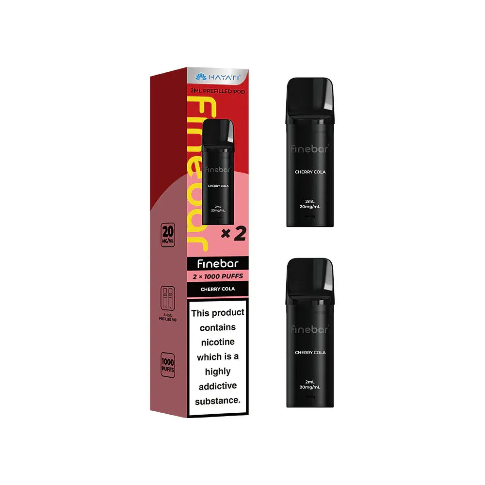 Hayati Finebar 1000 Replacement Pods - Buy at Eazy Vapes