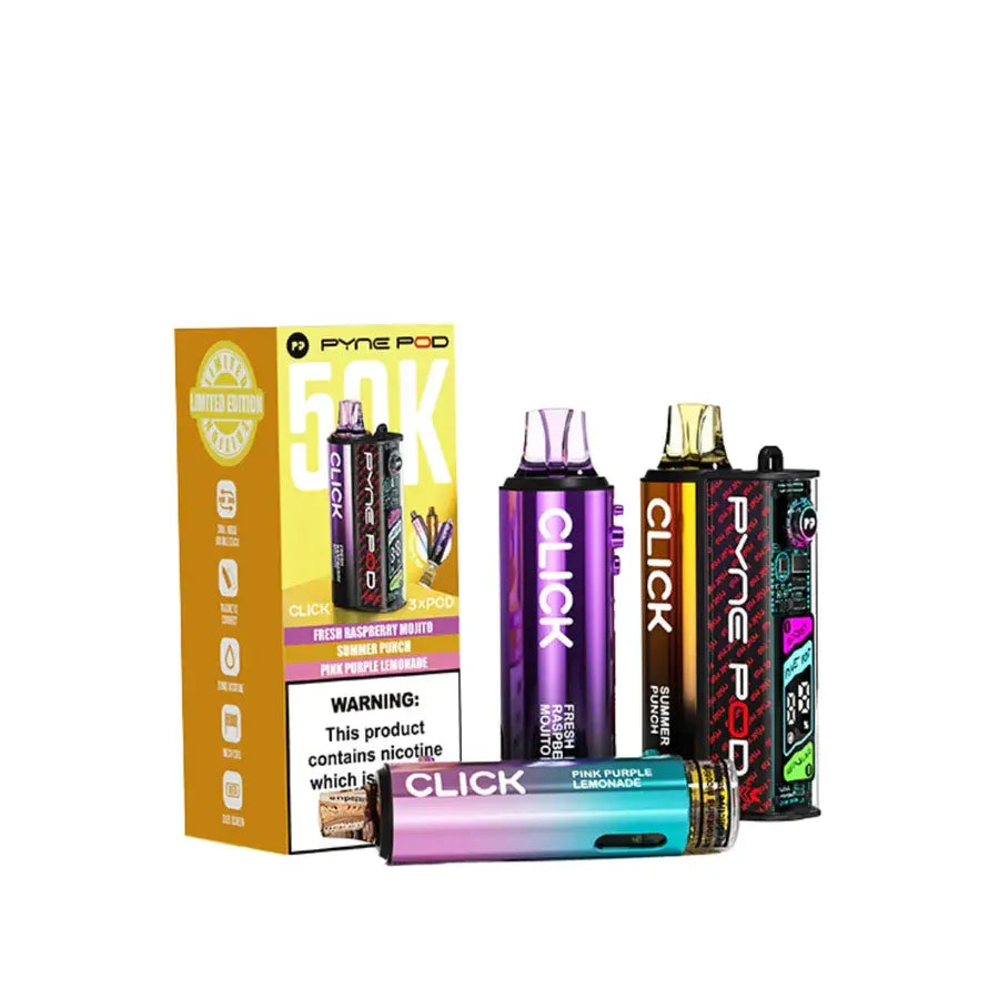 Pyne Pod Click 50K Vape Kit - Drinks Edition