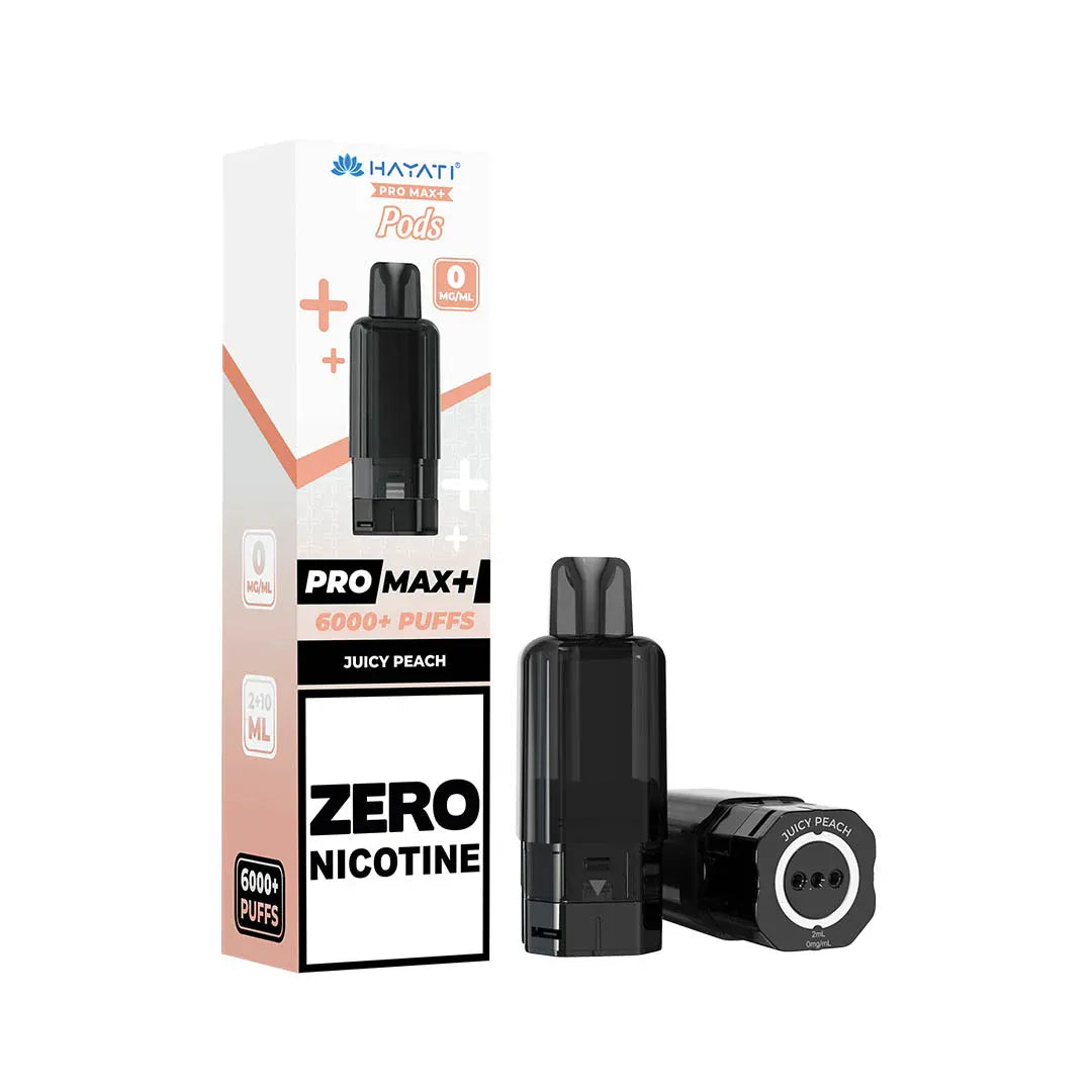 Hayati Pro Max+ 6K Pod Refills 0MG (ZERO NICOTINE)