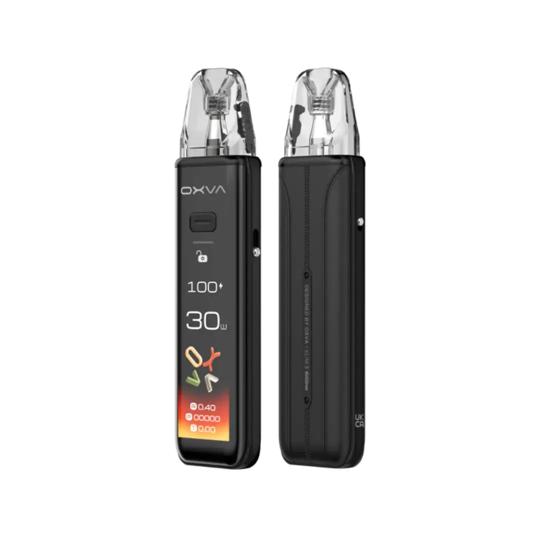 OXVA Xlim 3 Ultra Pod Kit in Midnight Black – Buy Online UK at Eazy Vapes