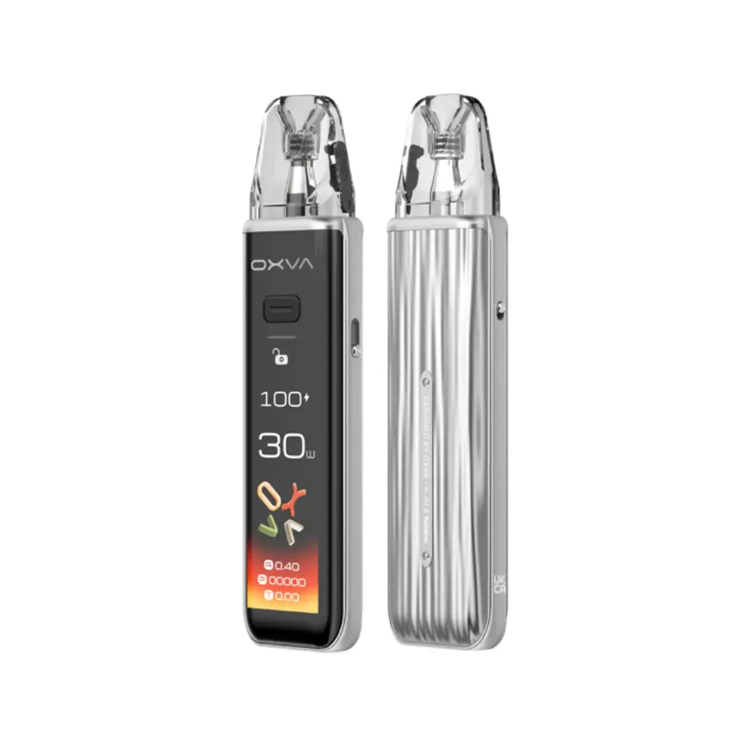 OXVA Xlim 3 Ultra Pod Kit in Metal Silver – Buy Online UK at Eazy Vapes