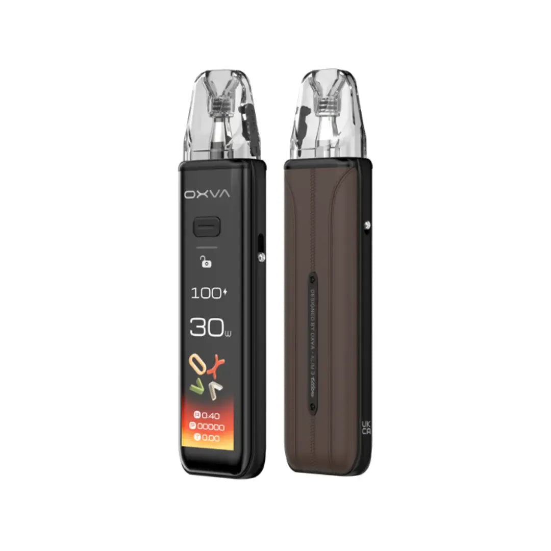 OXVA Xlim 3 Ultra Pod Kit in Mocha Brown – Buy Online UK at Eazy Vapes