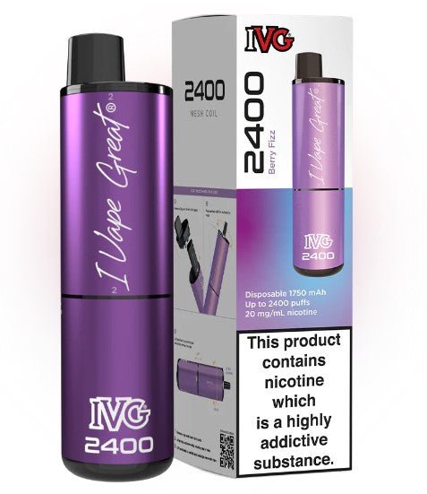 IVG 2400 Puffs Disposable Vape - Eazy Vapes