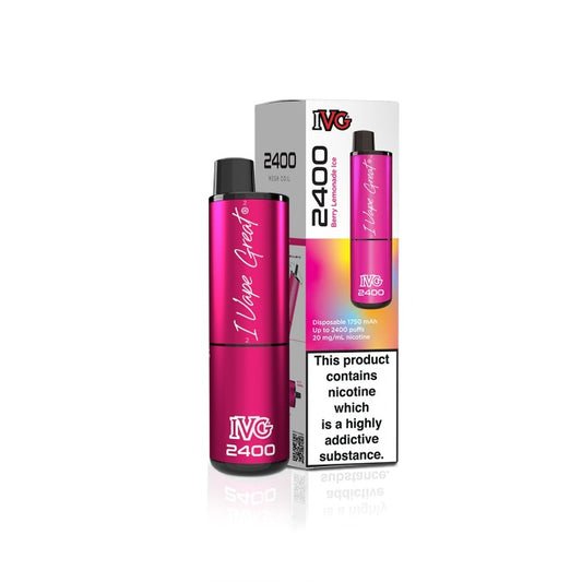 IVG 2400 Puffs Disposable Vape - Eazy Vapes