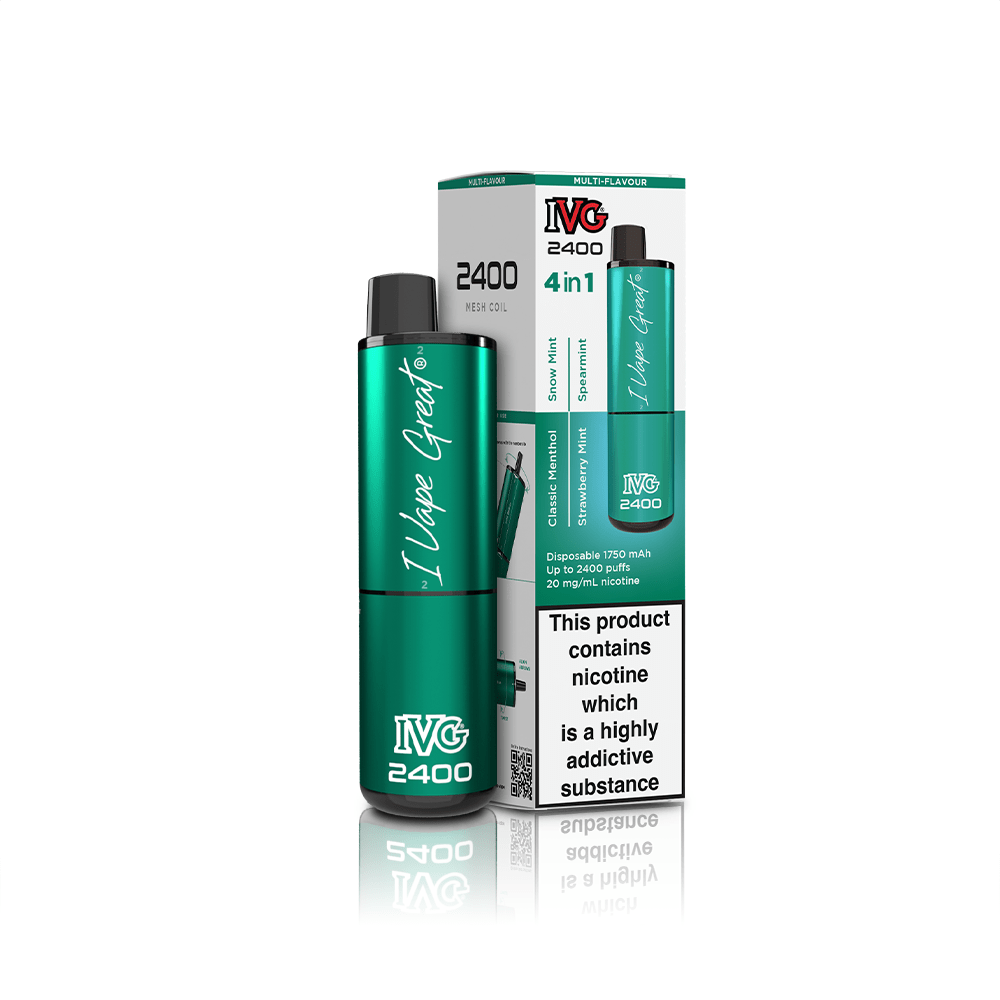 IVG 2400 Puffs Disposable Vape - Eazy Vapes