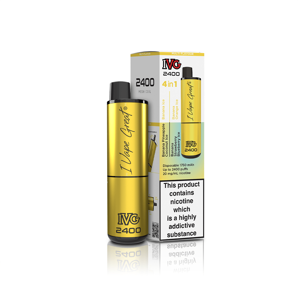 IVG 2400 Puffs Disposable Vape - Eazy Vapes