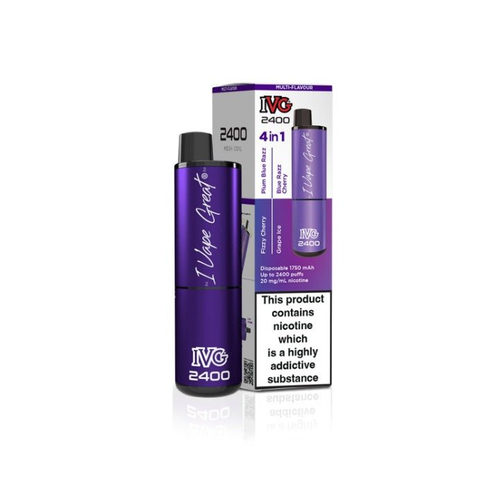 IVG 2400 Puffs Disposable Vape - Eazy Vapes