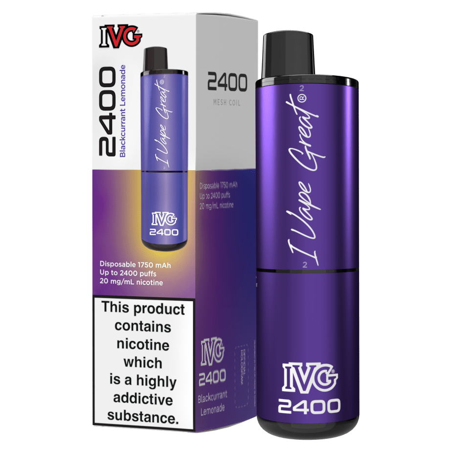 IVG 2400 Puffs Disposable Vape - Eazy Vapes