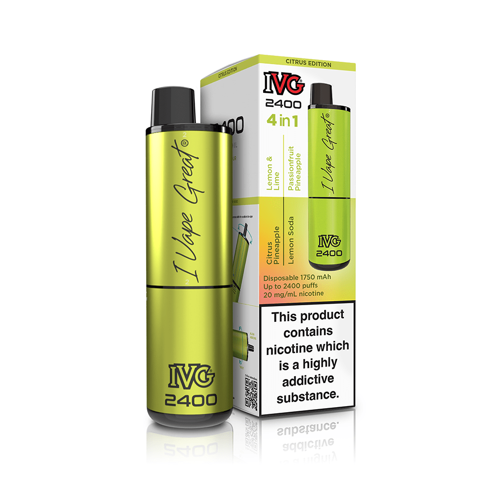 IVG 2400 Puffs Disposable Vape - Eazy Vapes