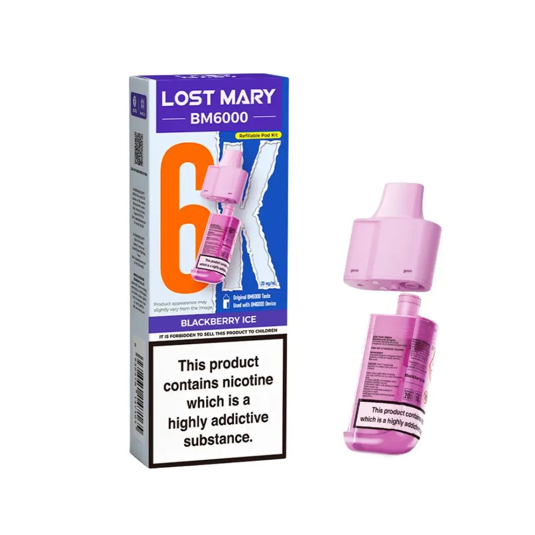 Lost Mary BM6000 Refill Pods - Eazy Vapes