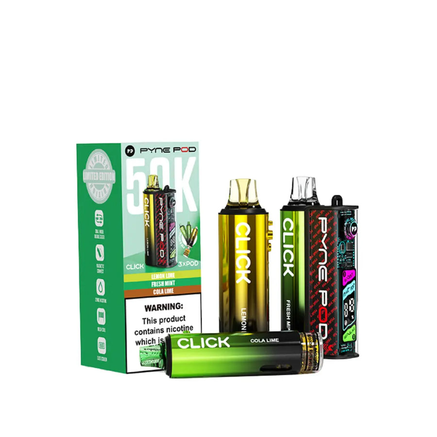 Pyne Pod Click 50K Vape Kit | Eazy Vapes