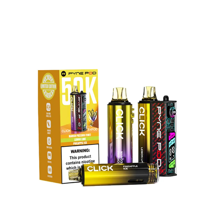 Pyne Pod Click 50K Vape Kit | Eazy Vapes