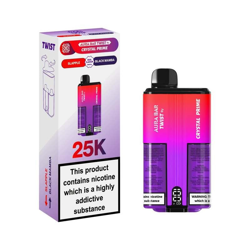 Crystal Prime Twist 25K Disposable Vape | Eazy Vapes