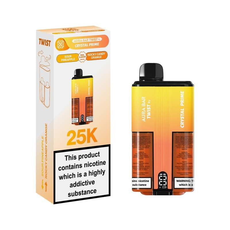 Crystal Prime Twist 25K Disposable Vape | Eazy Vapes