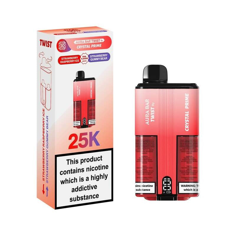 Crystal Prime Twist 25K Disposable Vape | Eazy Vapes