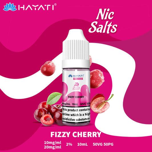 Hayati Pro Max Nic Salts E-Liquids - Fizzy Cherry