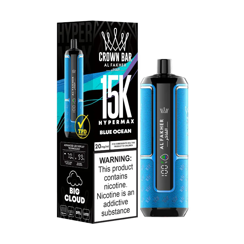 Al Fakher Crown Bar 15K Hypermax Disposable | Eazy Vapes