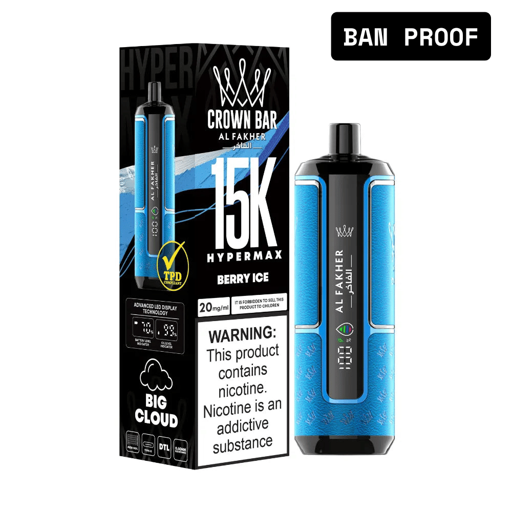 Al Fakher Crown Bar 15K Hypermax