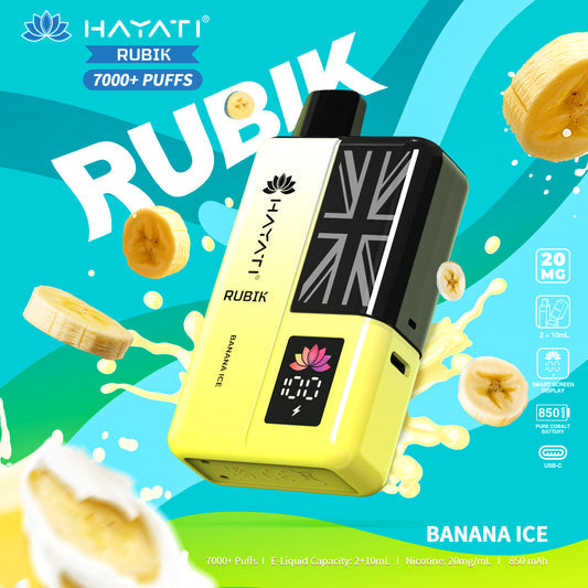 Hayati Rubik 7000+ Disposable Vape | Eazy Vapes