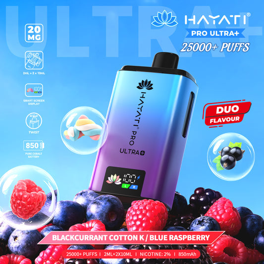 Hayati Pro Ultra+ 25,000 Puff Disposable | Eazy Vapes