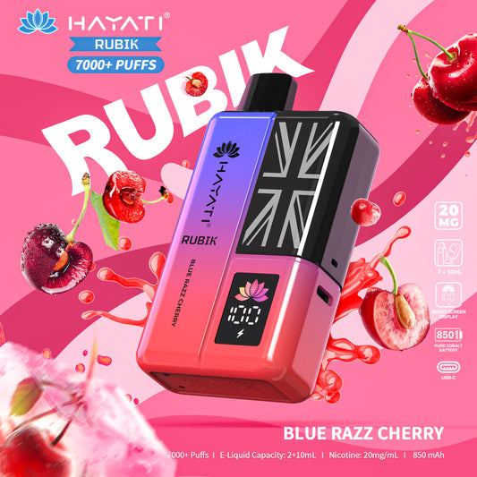 Hayati Rubik 7000+ Disposable Vape | Eazy Vapes