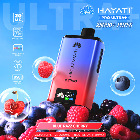 Hayati Pro Ultra+ 25,000 Puff Disposable | Eazy Vapes