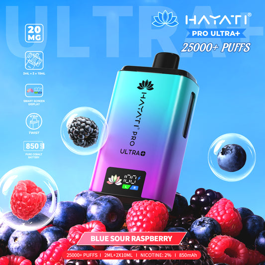 Hayati Pro Ultra+ 25,000 Puff Disposable | Eazy Vapes