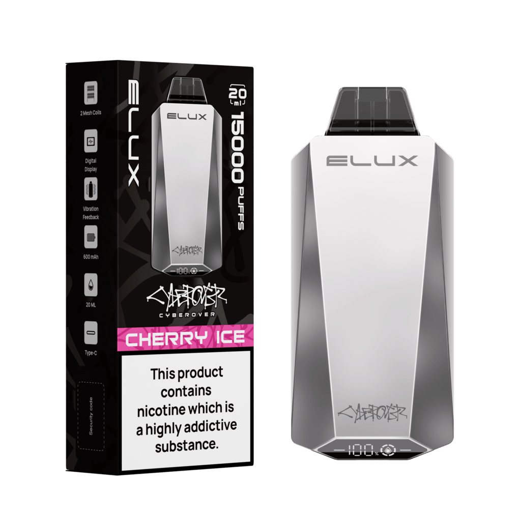 Elux Cyberover 15000 Puff Disposable | Only £5.99 each | Eazy Vapes