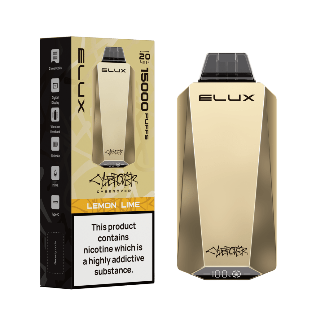 Elux Cyberover 15000 Puff Disposable | Only £5.99 each | Eazy Vapes
