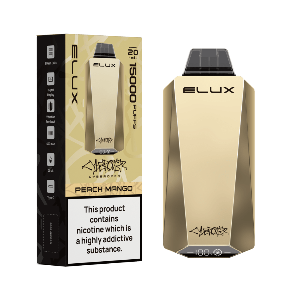 Elux Cyberover 15000 Puff Disposable | Only £5.99 each | Eazy Vapes