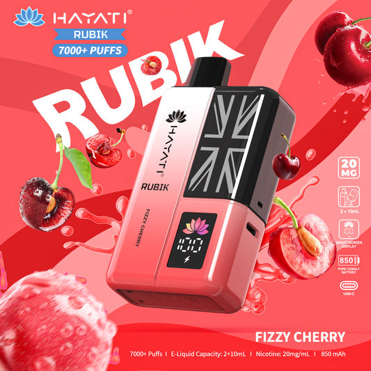 Hayati Rubik 7000+ Disposable Vape | Eazy Vapes