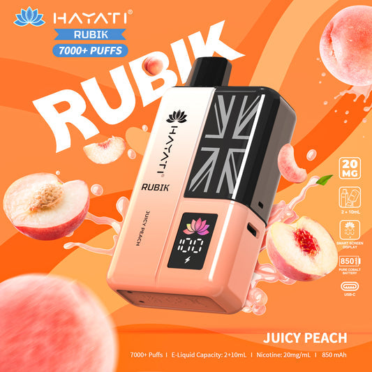 Hayati Rubik 7000+ Disposable Vape | Eazy Vapes