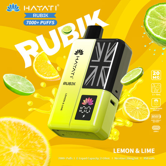 Hayati Rubik 7000+ Disposable Vape | Eazy Vapes