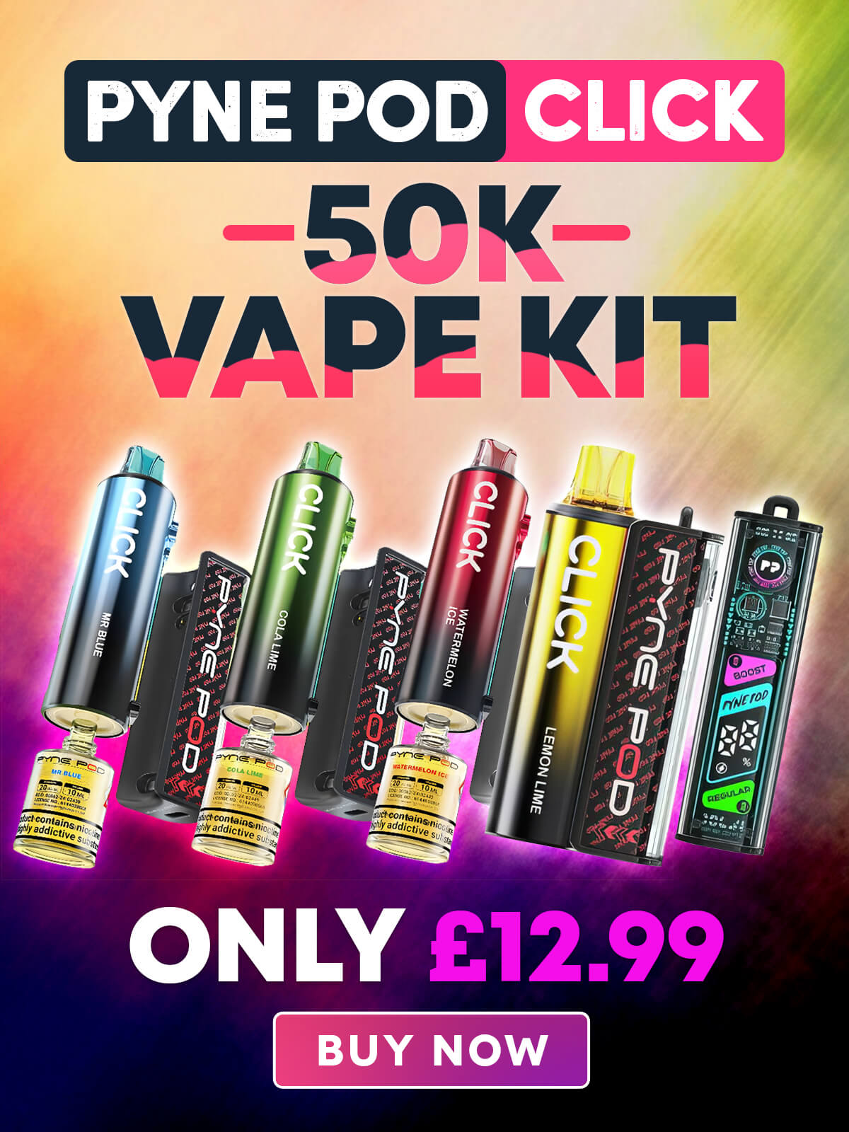 Pyne Pod 50k Vape Kit - Eazy Vapes