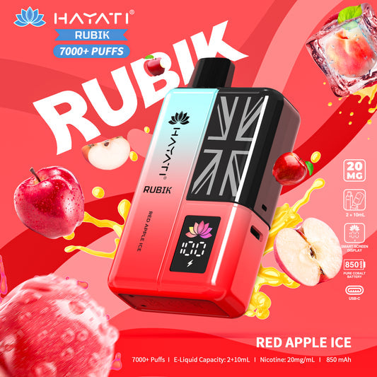 Hayati Rubik 7000+ Disposable Vape | Eazy Vapes