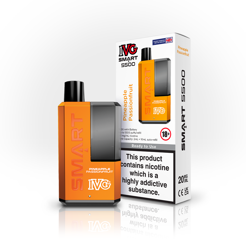 IVG Smart 5500 Puff Disposable Vape | Eazy Vapes