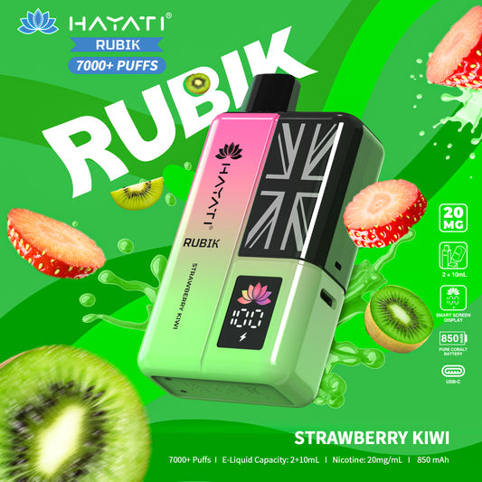 Hayati Rubik 7000+ Disposable Vape | Eazy Vapes