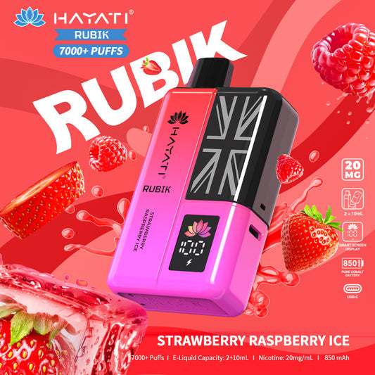 Hayati Rubik 7000+ Disposable Vape | Eazy Vapes