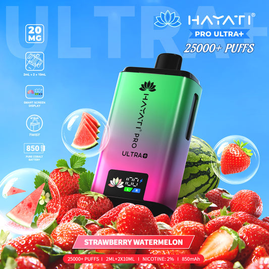 Hayati Pro Ultra+ 25,000 Puff Disposable | Eazy Vapes