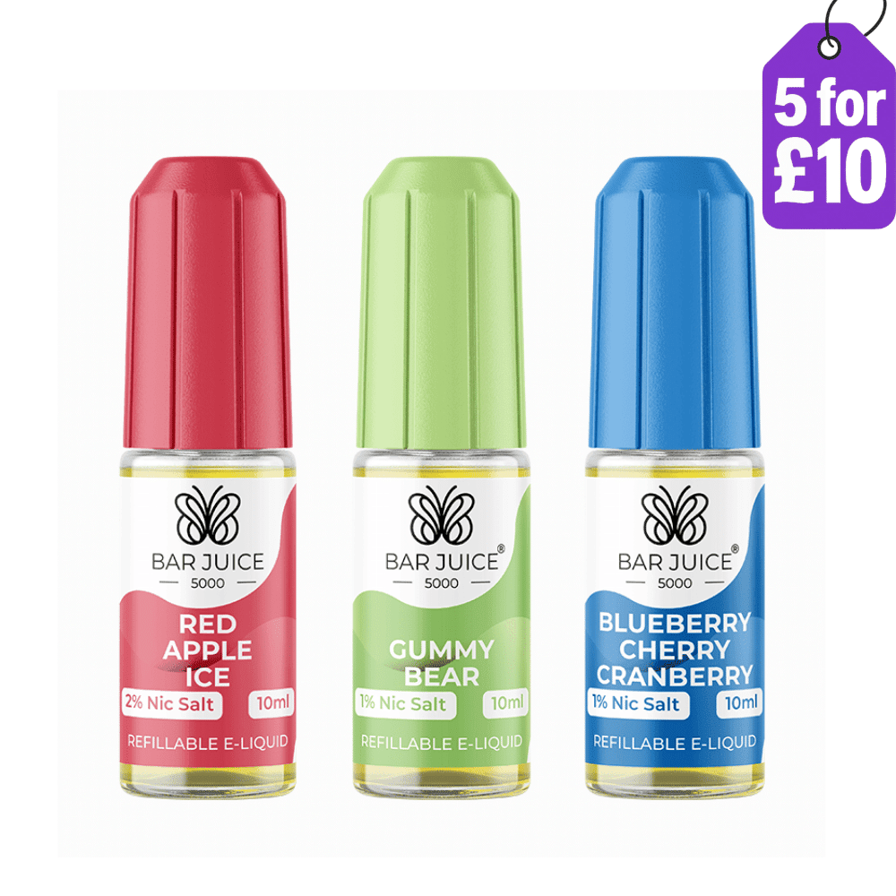 Bar Juice 5000 Nic Salt E-Liquid | Intense Flavour