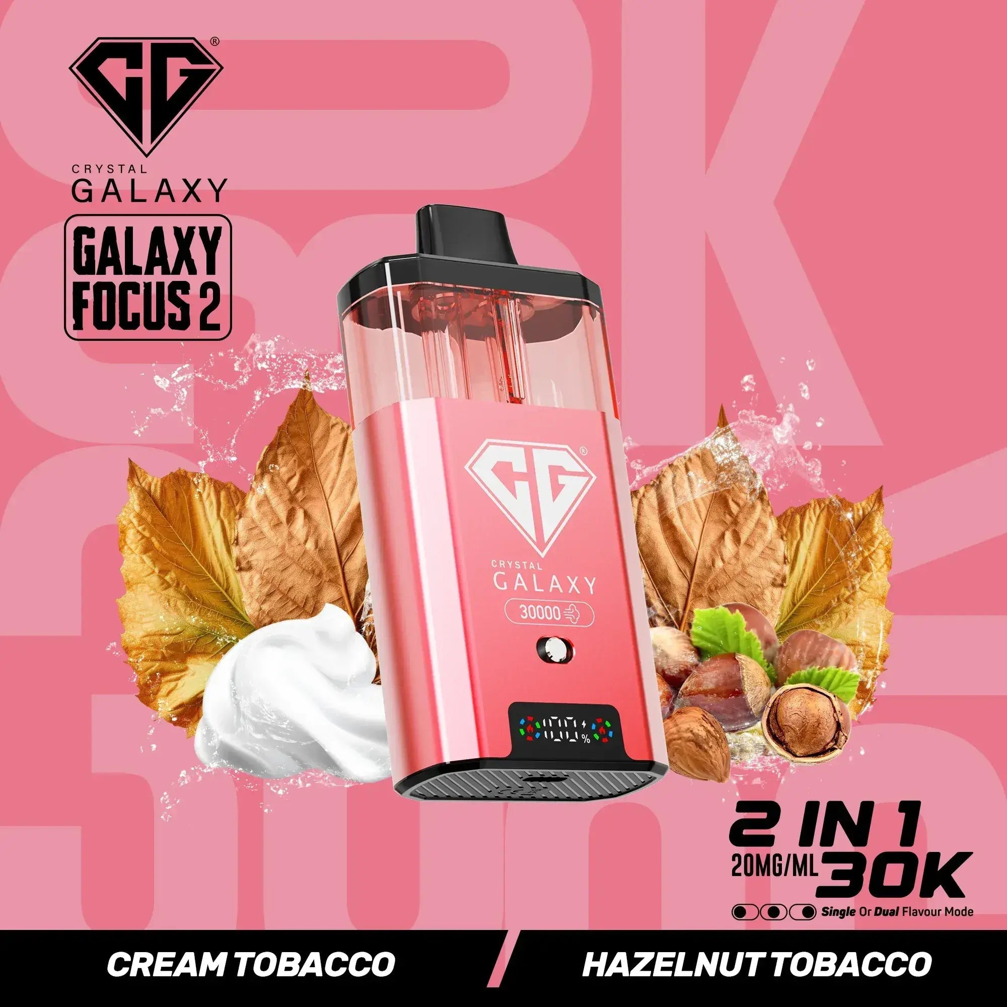 Crystal Galaxy Focus 2 30K Prefilled Pod Kit 30,000 Puffs Crystal Galaxy Focus 2 30K Prefilled Pod Kit 30,000 Puffs