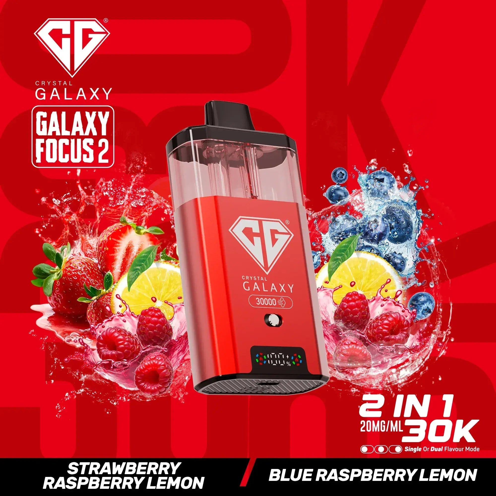Crystal Galaxy Focus 2 30K Prefilled Pod Kit - Eazy Vapes