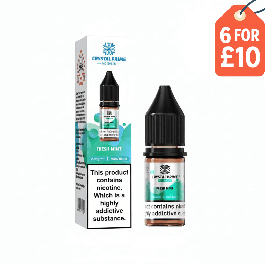 Crystal Prime 7000 Nic Salt Liquid - Eazy Vapes