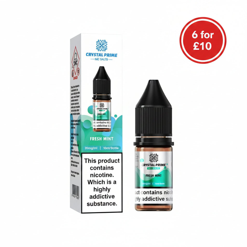 Crystal Prime 7000 Nic Salt Liquid - Eazy Vapes