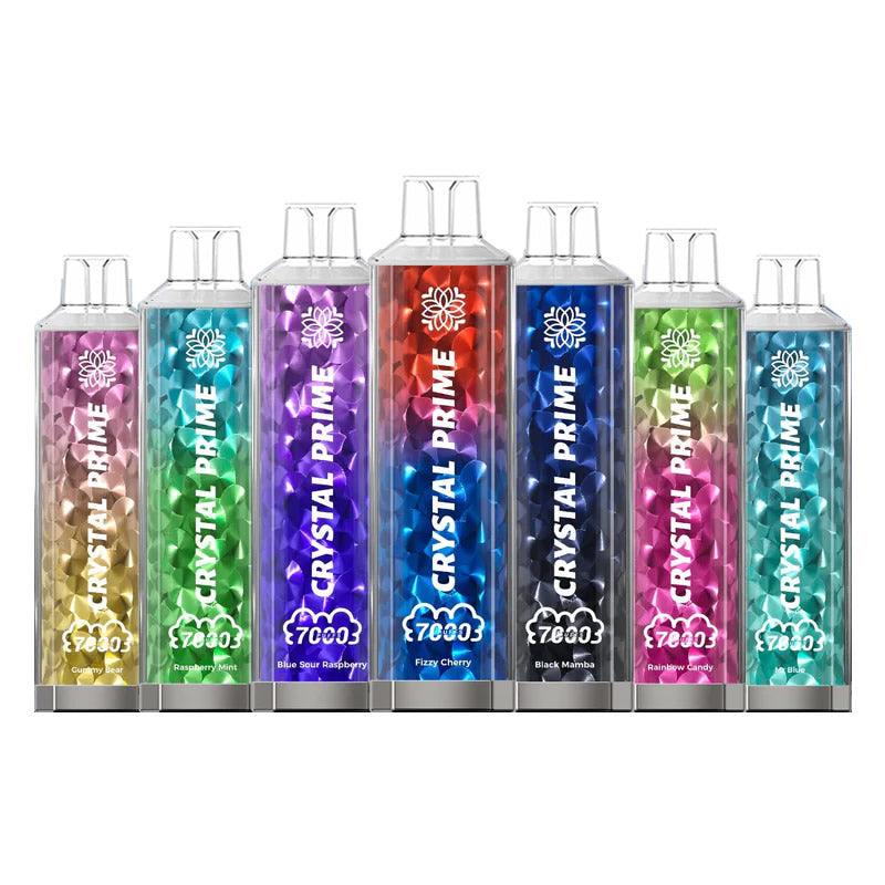 Crystal Prime 7000 Puff Disposable Vape - Only £9.99 each | eazyvapes