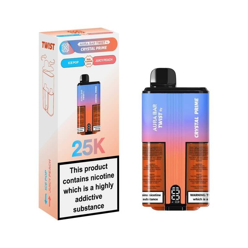 Crystal Prime Twist 25000 | Dual-Flavour Disposable Vape