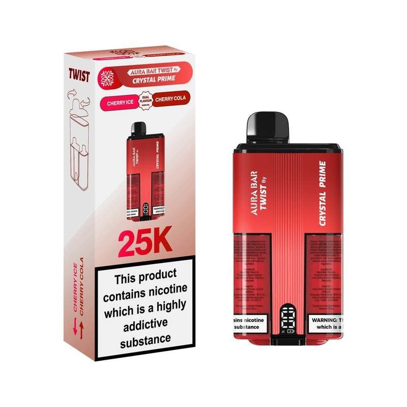 Crystal Prime Twist 25000 | Dual-Flavour Disposable Vape