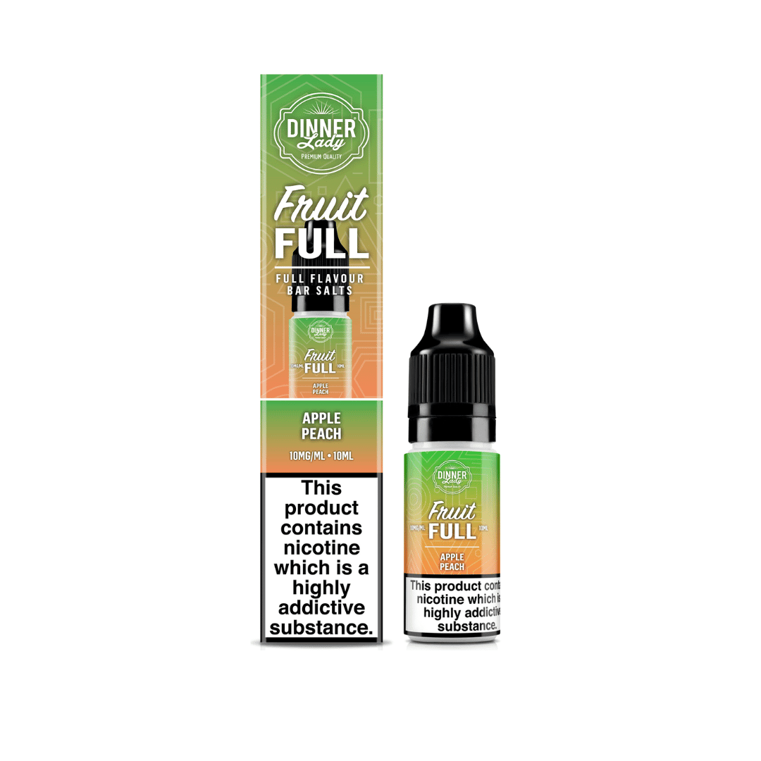 Dinner Lady Fruit Full Nic Salts  Bold Fruity Vape Flavours - 2.50
