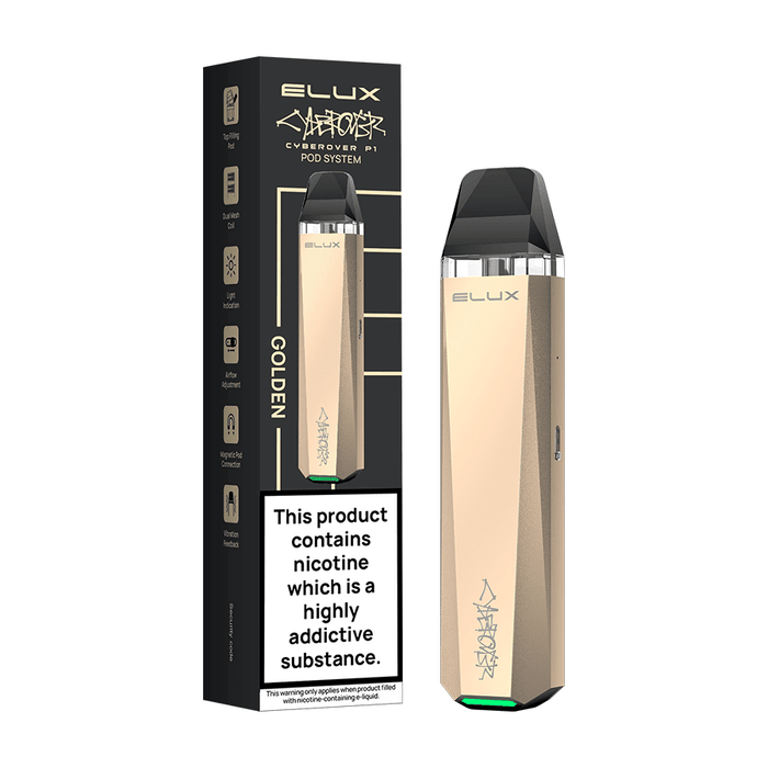 elux cyberover pod Elux Cyberover P1 Refillable Vape Kit