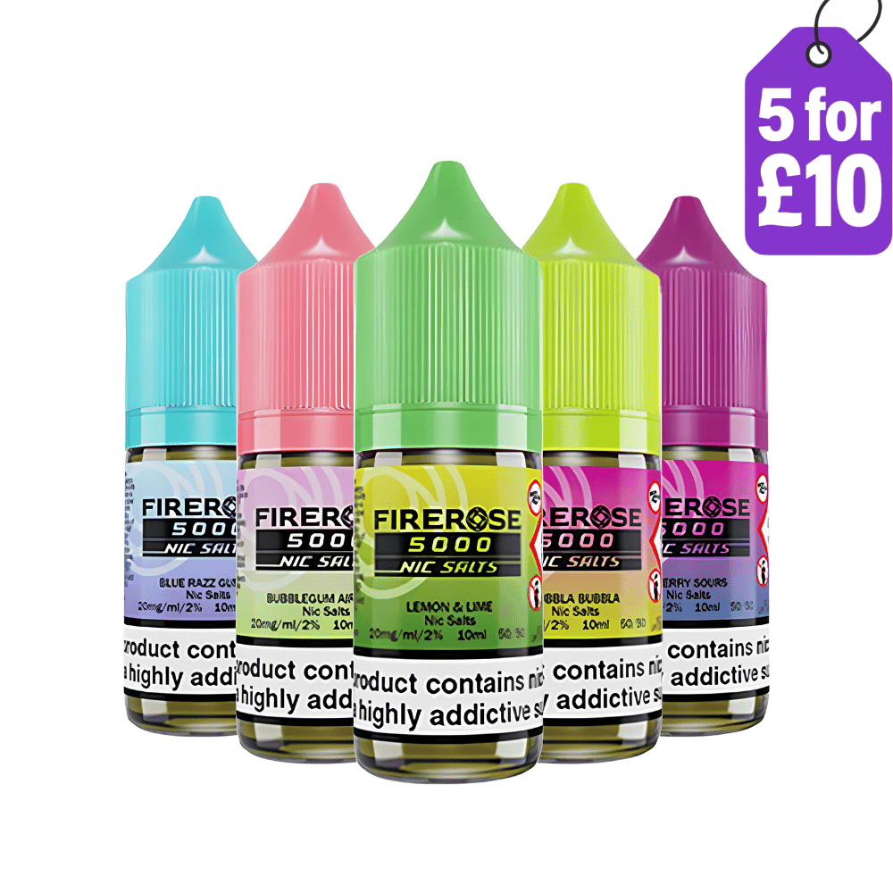 Elux Firerose 5000 Nic Salt E - Liquid - Eazy Vapes